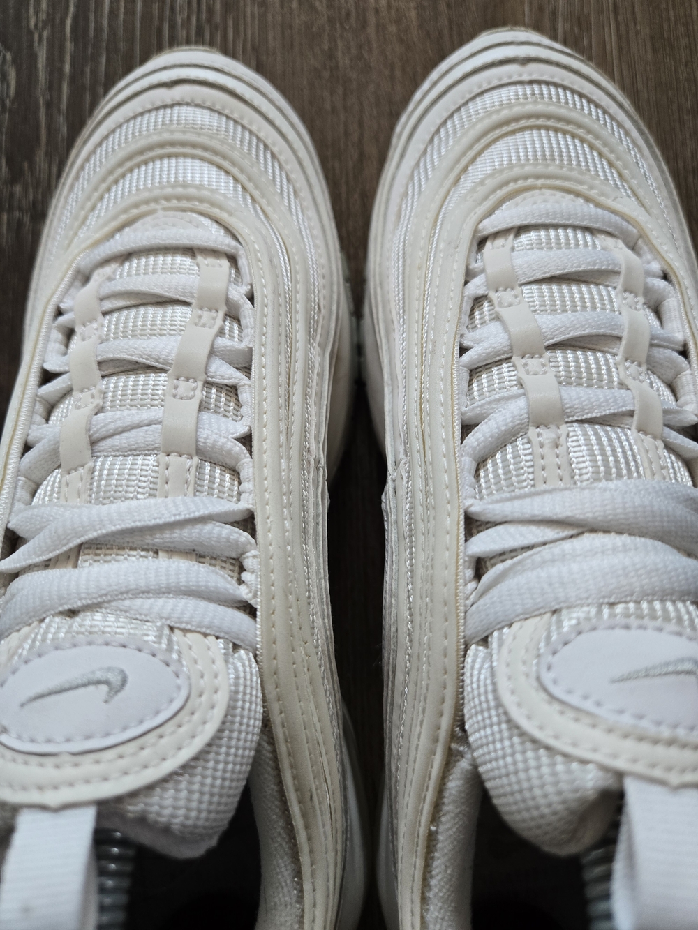Nike Men’s Air Max 97 Sneakers - White - Picture 10 of 13